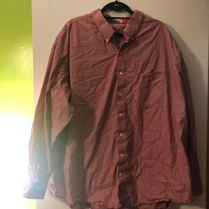 Izod Long Sleeve Button Up Shirt